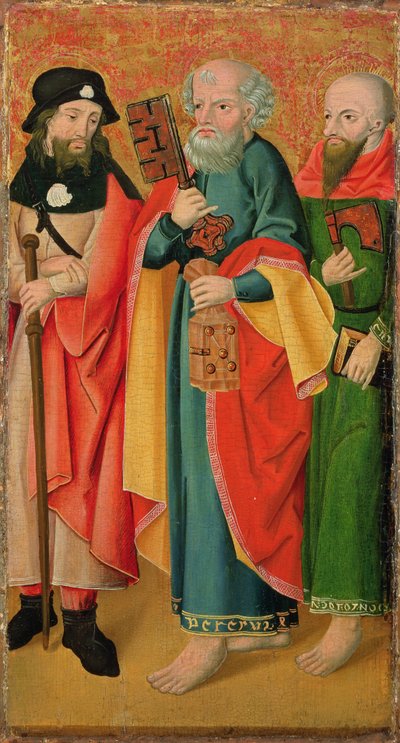 Sint Jacobus, Sint Petrus en Sint Mattheüs door German School